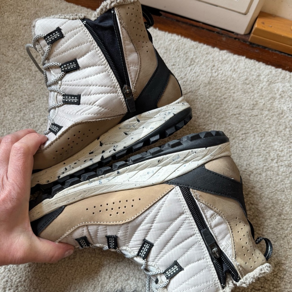 MERRELL Qform2 ankle boots with sherpa lining Women’s size 11 - Picture 5 of 8